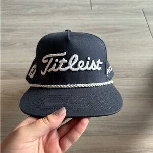 Titleist Black and White Rope Cap